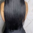thumbnail image 3 of Miangastore Pièce de Cheveux Synthétique Longue Lisse à Clip Extension de Cheveux Accessoire de Coiffure pour Femmes, 3 of 8