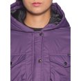 thumbnail image 4 of Women Solid Stylish Casual Bomber Jacket, 4 of 5