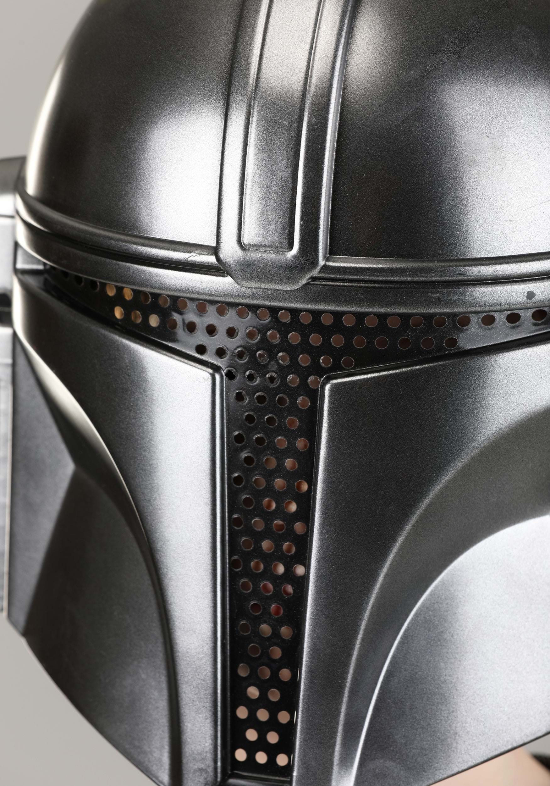 DEMI-MASQUE STAR WARS THE MANDALORIAN (ENFANT) - Demi-masque moulé avec bande élastique