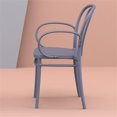 thumbnail image 2 of Compamia Victor XL Resin Outdoor Arm Chair Dark Gray, 2 of 7