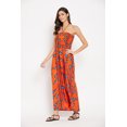 thumbnail image 4 of Oussum Robe Tube Courte Sans Manches pour Femmes, Orange, 4 of 7