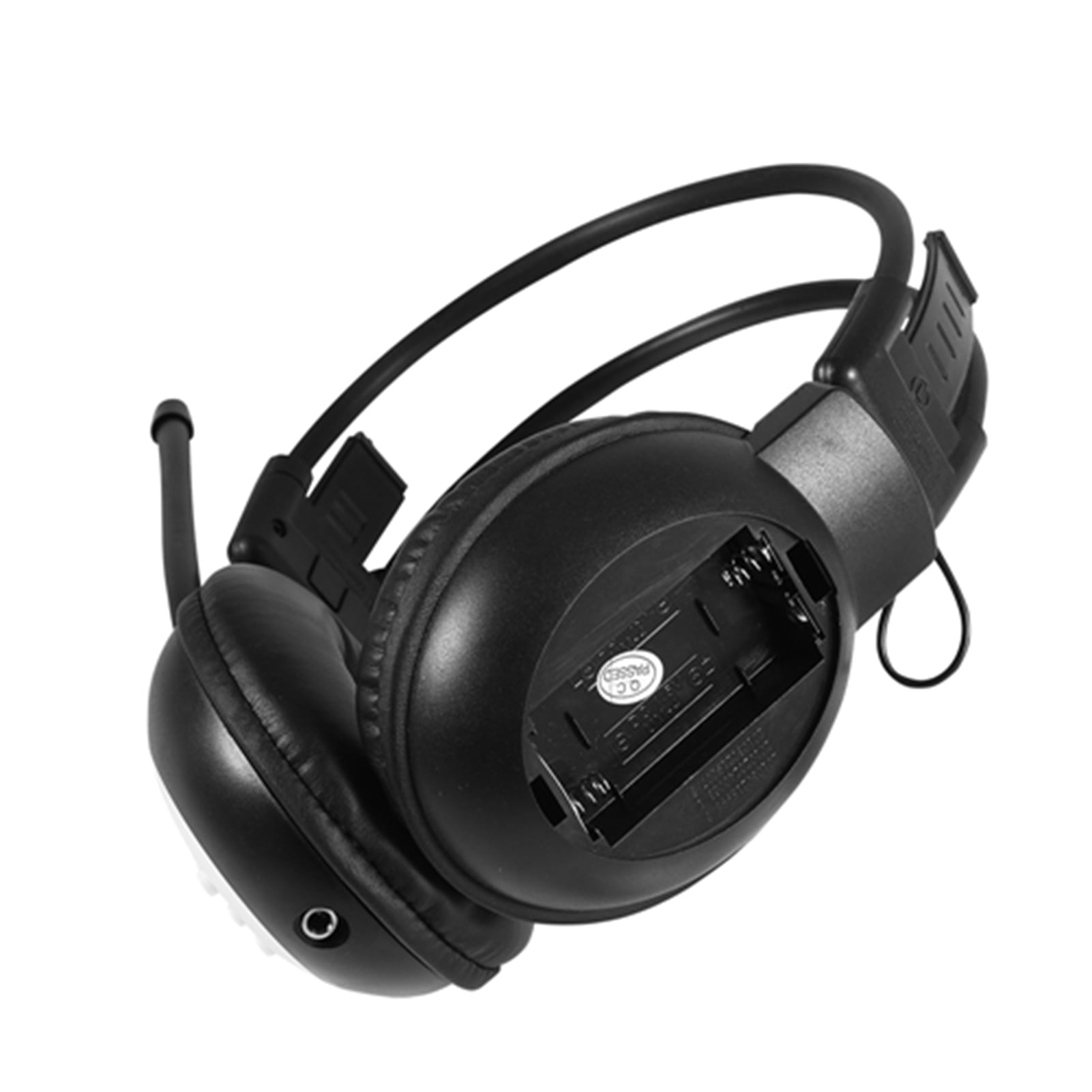 Personal FM Radio Headphones, Foldable HiFi Headset Radio Receiver, wire less / Wired Portable  Headphone Radio, Noise Cancelling