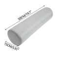 thumbnail image 3 of Oreiller Cylindrique Rond en Rouleau Cervical, Oreiller Cylindrique en Mousse Mémoire pour Genou/jambe/cou, Oreiller Cylindrique Rond en Rouleau, Oreiller Lombaire Cylindrique, Oreiller d'Appui-tête de Sofa Coussin pour Jambes Sommeil Soutien de Bureau, 3 of 5