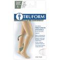 thumbnail image 3 of Truform Bas Cuisse, Bout Fermé: 18 mmHg, Blanc, Moyen, 3 of 7