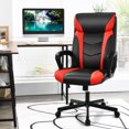 thumbnail image 3 of Patiojoy Office Chair Ergonomic Desks Chair Swivel Computer Chair w/Armrests Red, 3 of 10