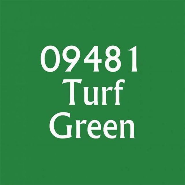 Reaper Miniatures REM09481 Bones Master Series Acrylic Paint, Turf Green