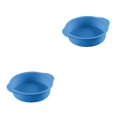 thumbnail image 4 of kurtrusly Wedding Birthday Party Cake Restaurant Reusable Washable Mousse Round Mould Kitchen Gadget Accessories Blue 10 Inch 2Set, 4 of 6