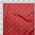 thumbnail image 2 of oneOone Georgette Viscose Fabric Floral Block Print Sewing Fabric BTY 42 Inch Wide, 2 of 4