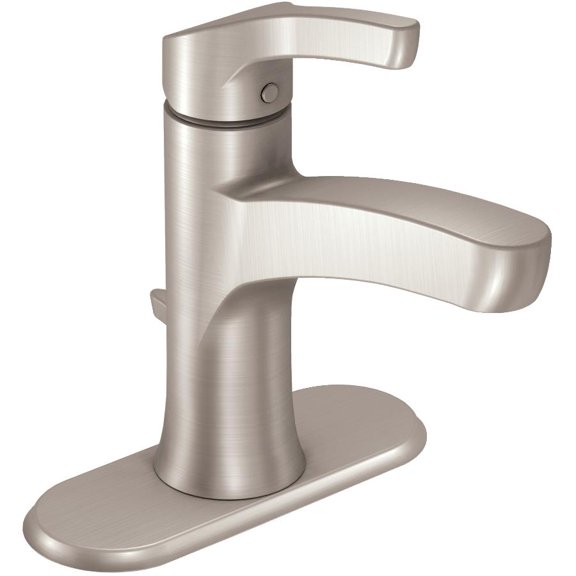 Robinet de Lavabo Danika à une Poignée - Spot Resist Brushed Nickel