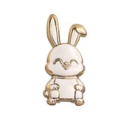Easter Bunny Phone Stand, Foldable Back Stick Phone Holder for Hands Free Viewing, Cute Holiday Gadget, Portable Stand for Desk and Travel, Adhesive Phone Stand for Video