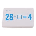 thumbnail image 3 of 36 Pcs Cartes Éclair de Maths pour Enfants pour Développer les Maths - Division, 3 of 7