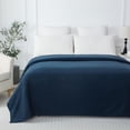 thumbnail image 4 of Mainstays Microfleece Blanket Blue T, 4 of 7