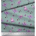 thumbnail image 2 of Soimoi Satin Silk Fabric Check,Spider & Bat Kids Print Sewing Fabric Yard 42 Inch Wide, 2 of 3