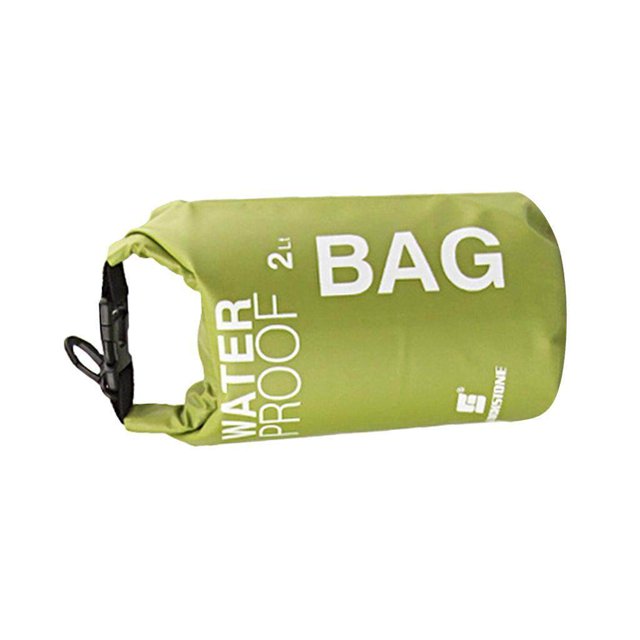 Waterproof Bag Sack Pouch Kayaking Camping Rafting Floating 2L Green