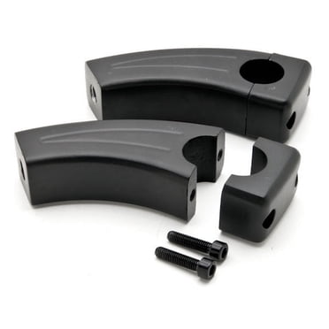 Krator 3.5" Black Motorcycle Handlebar Pullback Risers Compatible with Kawasaki Vulcan Classic Custom 900