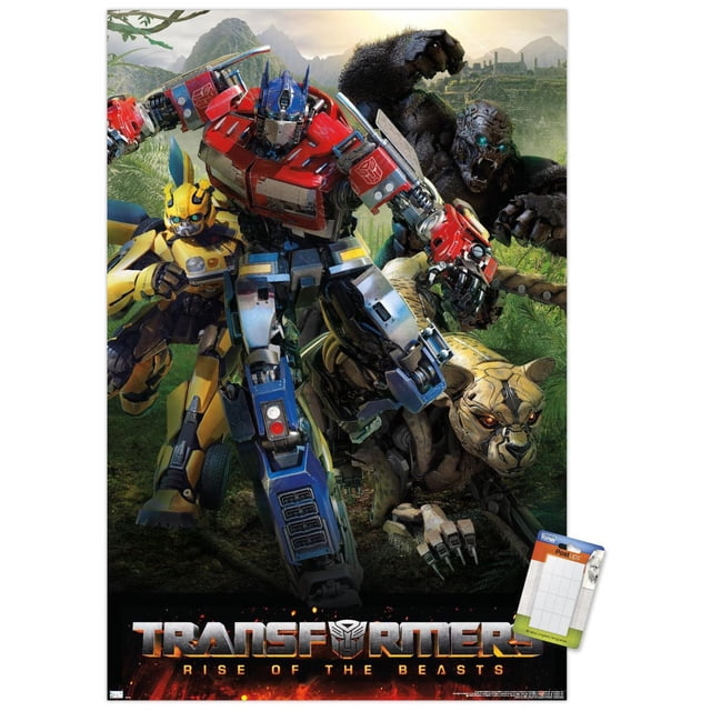 Transformers: Rise of the Beasts - Big 4 Wall Poster, 22.375" x 34"