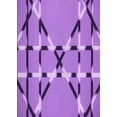 thumbnail image 1 of Ahgly Company Machine Washable Indoor Rectangle Transitional Violet Purple Area Rugs, 6' x 9', 1 of 7