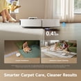 thumbnail image 4 of DREAME Robot Vacuum and Mop, 25000Pa Suction, TriCut Anti-Tangle, 100 Days Auto-Empty, Pet Hair Capets Friendly, MopExtend Tech for Edge Cleaning, Smart Obstacle Avoidance,White, 4 of 9