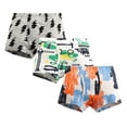 thumbnail image 1 of MIASHUI Boys Boxer Shorts Cotton Dinosaur Pattern Boxer Brief Underwear 3 Pack,Light Pink,3-4 Years, 1 of 2