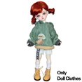 thumbnail image 1 of Vêtements de Poupée 30cm, Ensemble de Tenue de Poupée BJD Multistyles Dessin Animé 1/6, Cadeau Robe Mini Poupée DIY pour H6Z2, 1 of 5