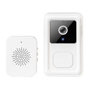 Meitianfacai Video Doorbell Camera HD WiFi Doorbell Wireless Operated Motion Detector Audio & Speaker