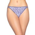 thumbnail image 1 of Vanity Fair Womens Body Shine Illumination String Bikini, 8, NH Fresh Botanical, 1 of 1