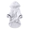 thumbnail image 4 of Peignoir pour Animaux de Compagnie Confortable Serviette de Bain pour Chien Vêtements de Bain pour Chien Robe pour Chien Vêtements pour Animaux, 4 of 8