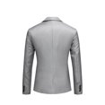 thumbnail image 3 of Men's Fashion England Solid Color High Quality Casual Single Breasted Suit, 3 of 3