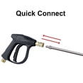 thumbnail image 3 of Feimier High-Pressure Stainless Steel Washer Wand with Quick Connect for Tough Cleaning, 3 of 10