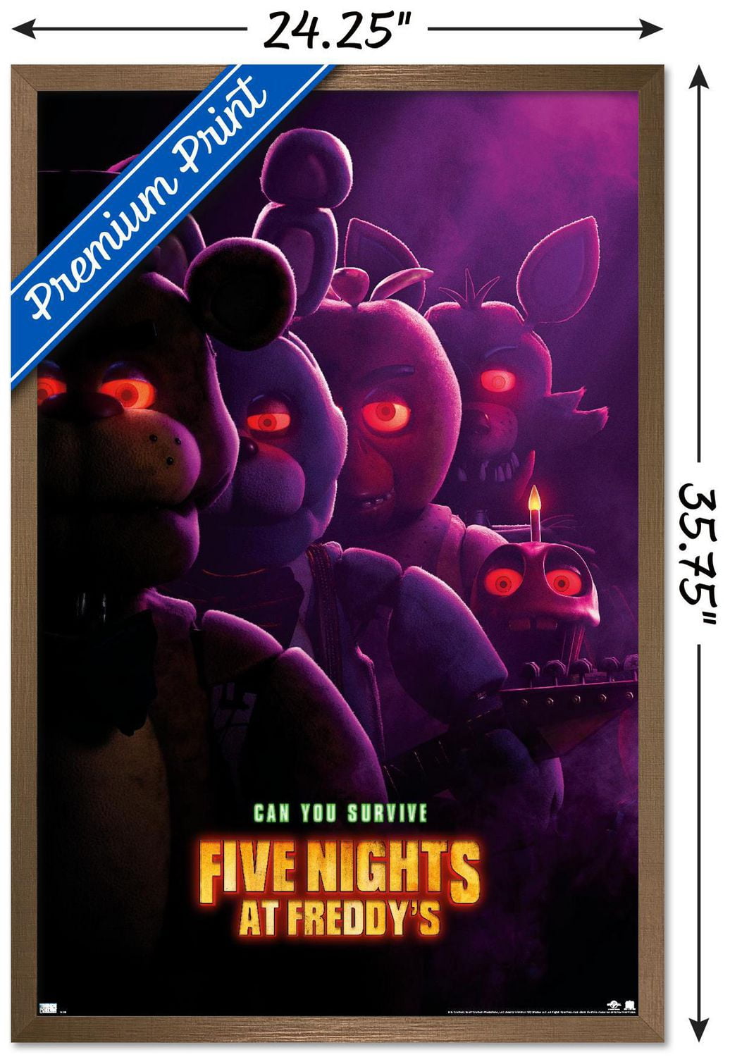 Five Nights at Freddy's Movie - Teaser One Sheet Wall Poster
