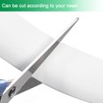 thumbnail image 4 of Unique Bargains Floor Transition Strip 6.6Ft 2 Meter Self Adhesive for Height 3mm White, 4 of 6