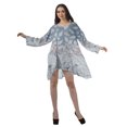 thumbnail image 4 of Moomaya Robes Décontractées Femmes Rayonne Robe Mini à Manches Longues pour Femmes, 4 of 4