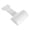 White, variant on TRC Recreation Super Soft Closed Cell Foam Weighted Spa Bath Pillow, Black