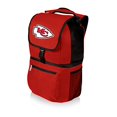 thumbnail image 1 of NFL Zuma Insulated Cooler Backpack, Red, Kansas City Chiefs, 1 of 5