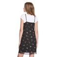 thumbnail image 2 of My Sister's Closet Girls' Two Piece All-Over Printed Mesh Mini Dress and Tee Set, 2 of 7