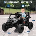 thumbnail image 2 of 4WD Kids Ride On UTV with Remote Control, Spring Suspension Off Road Electric Truck for 3-8 Years Outdoor Play, 2 of 7