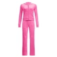 thumbnail image 4 of DPTALR Ensemble Décontracté pour Femmes avec Poche, Col Rond, Manches Longues + Pantalon, 4 of 9
