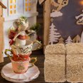 thumbnail image 2 of 8 Pcs Mini Balles de Foin Petites Décoratives Décoration de Table de Foin Rustique Mini Ferme Meule de Foin, 2 of 8