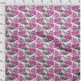 thumbnail image 3 of oneOone Coton Flex Tissu Feuilles & Imprimé Floral Ikat 1 Yard 40 Inch Wide, 3 of 4