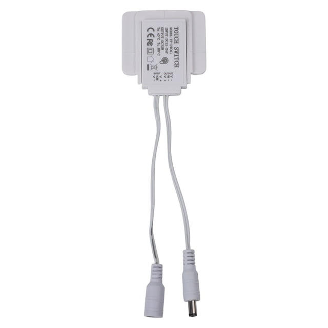 Touch sensor switch DC 12V 5A 60W LED smart single button mirror light switch