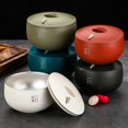 thumbnail image 3 of Salad Container Anti-scalding Food-grade Durable Rice Noodles Bento Bowl Kitchen Cutlery Tool, 3 of 7