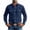 Haut en Lin Bleu Marine, variante sur Brnmxoke Chemise Henley en Lin pour Homme Douce Décontractée à Col Style Western Cowboy Chemises Vintage à Manches Longues Boutonnée avec Poches Cargo T-Shirt de Travail Violet, TTTG