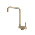 thumbnail image 1 of Stylish Single Handle Brushed Gold Foldable Kitchen Faucet, 1 of 12