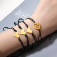 thumbnail image 3 of Friendship Bracelets 2/3/4Pcs Decoration Braided Attractive Mother Daughter Heart Bracelets, 3 of 5