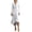 White, variant on Business Dress for Women's Long Sleeve Blazer V Neck Formal Pencil Dress Ruffle Mermaid Bodycon Work Office Dresses Beige M