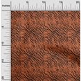 thumbnail image 1 of oneOone Rayon Orange Fabric Animal Skin Craft Projects Decor Fabric Printed By The Yard 56 Inch Wide-C52, 1 of 1
