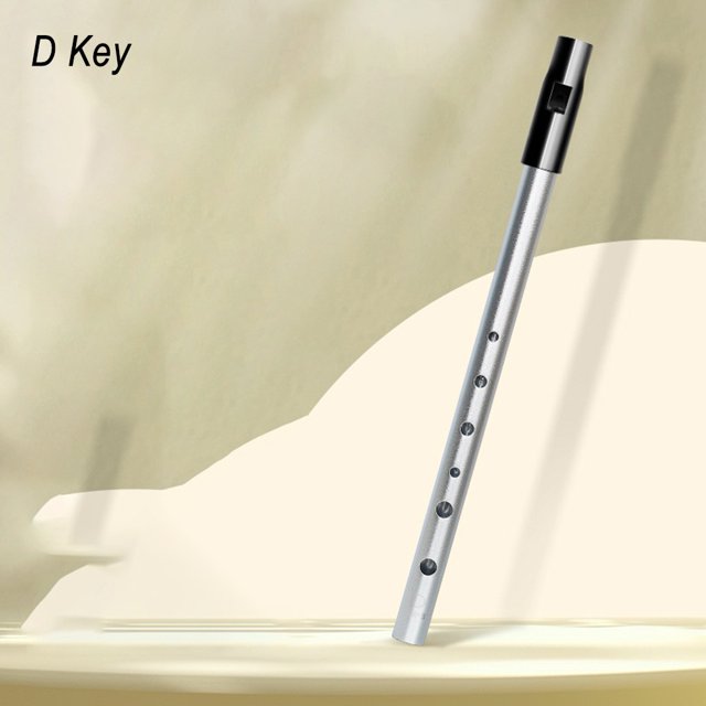 Lefu Irish Whistle Flute C D Bb Key 6Hole Flute Alloy Musical Instruments Accessories For Woodwind Instrument With Bags