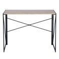 thumbnail image 2 of Pemberly Row 39" Home Office Desk Writing Computer Table Oak, 2 of 6