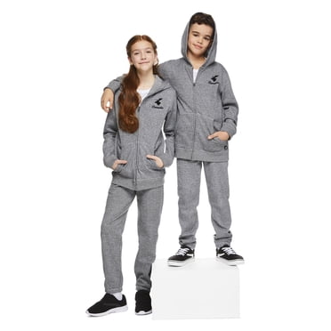 Haut à capuchon zippé sur la longueur Canadiana collection non genrée pour enfants