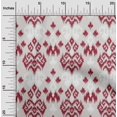 thumbnail image 1 of oneOone Polyester Lycra Fabric Paisley Ikat Printed Craft Fabric BTY 56 Inch Wide, 1 of 4